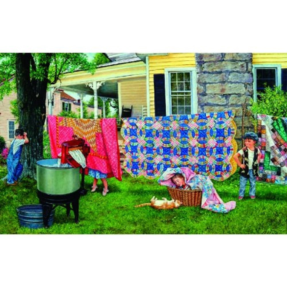 Hide N Quilt 550 pc  Jigsaw Puzzle 44268