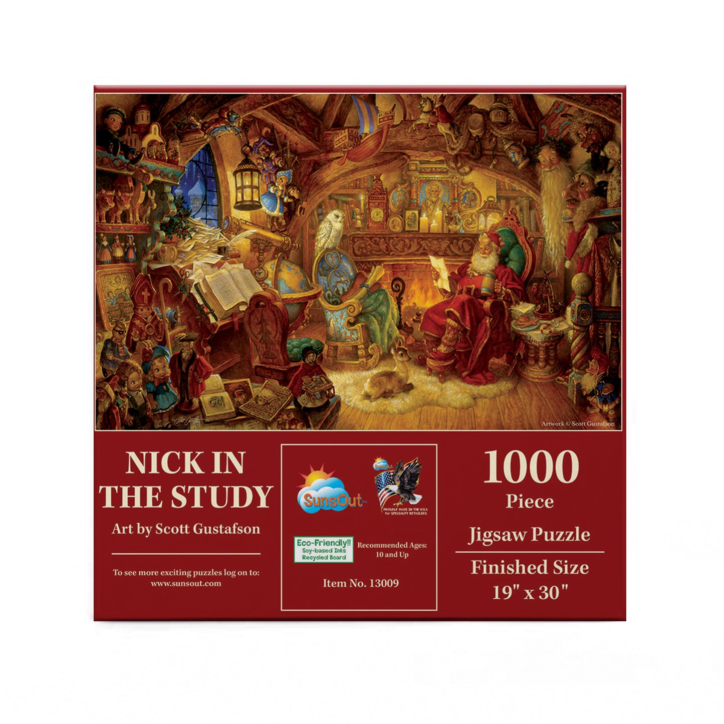 Nick in the Study 1000 pc  Jigsaw Puzzle 13009