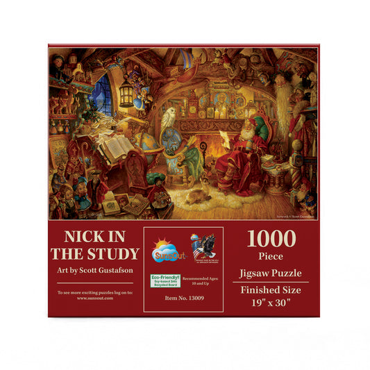 Nick in the Study 1000 pc  Jigsaw Puzzle 13009
