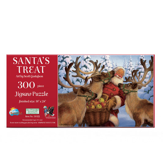 Santa's Treat 300 pc  Jigsaw Puzzle 13022