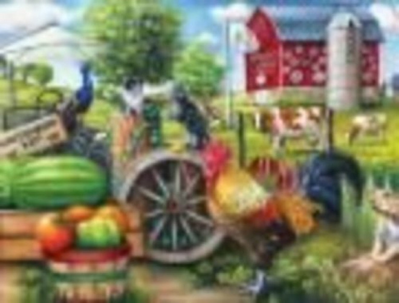 Farm Life 500 pc  Jigsaw Puzzle 37661