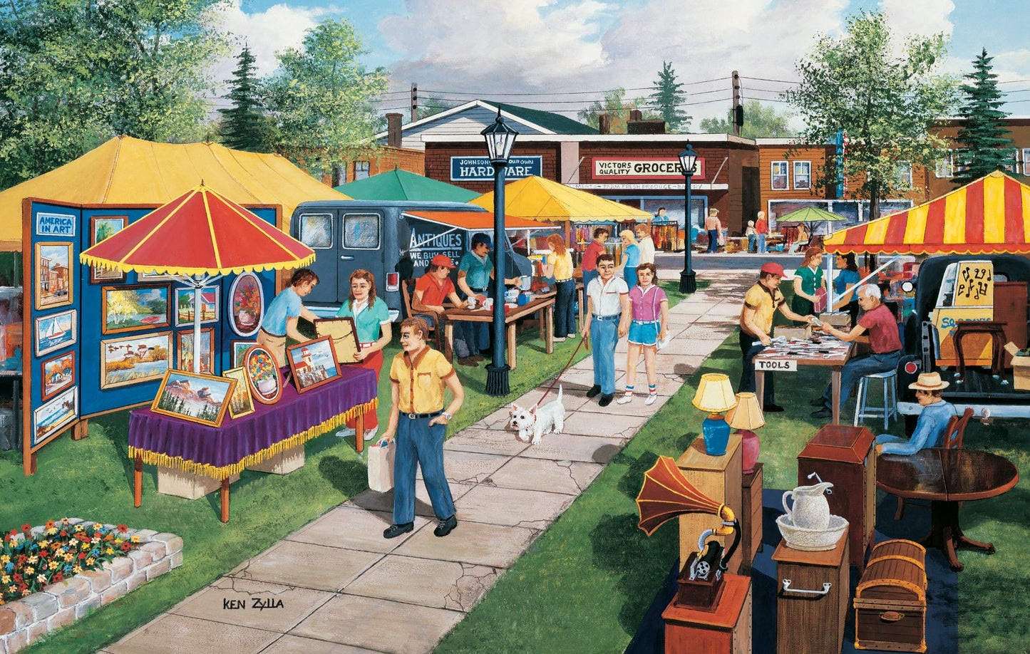 Crzy Days 1000 pc  Jigsaw Puzzle 39784