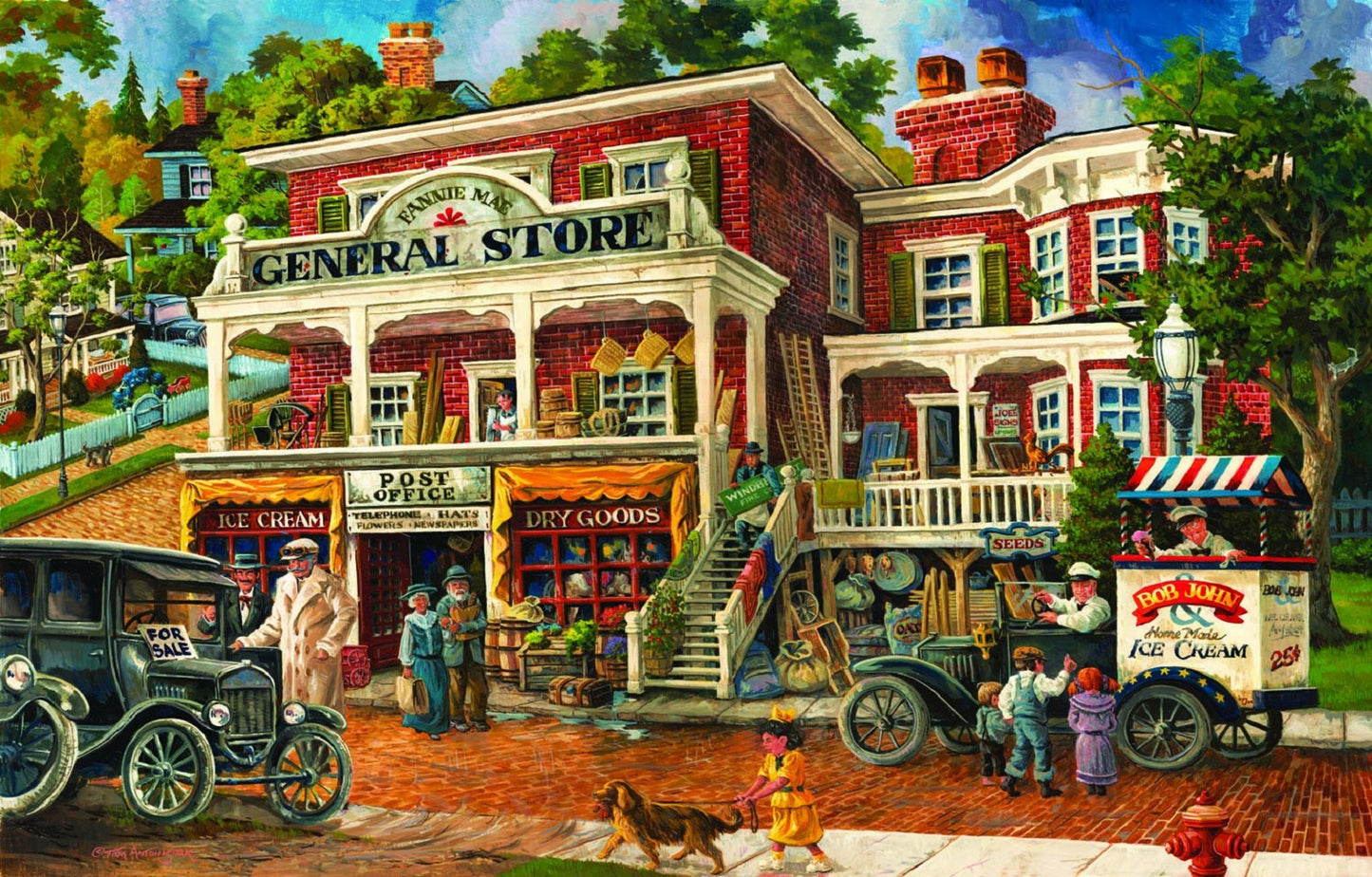 Fannie Mae's General Store 1000 pc  Jigsaw Puzzle 56073