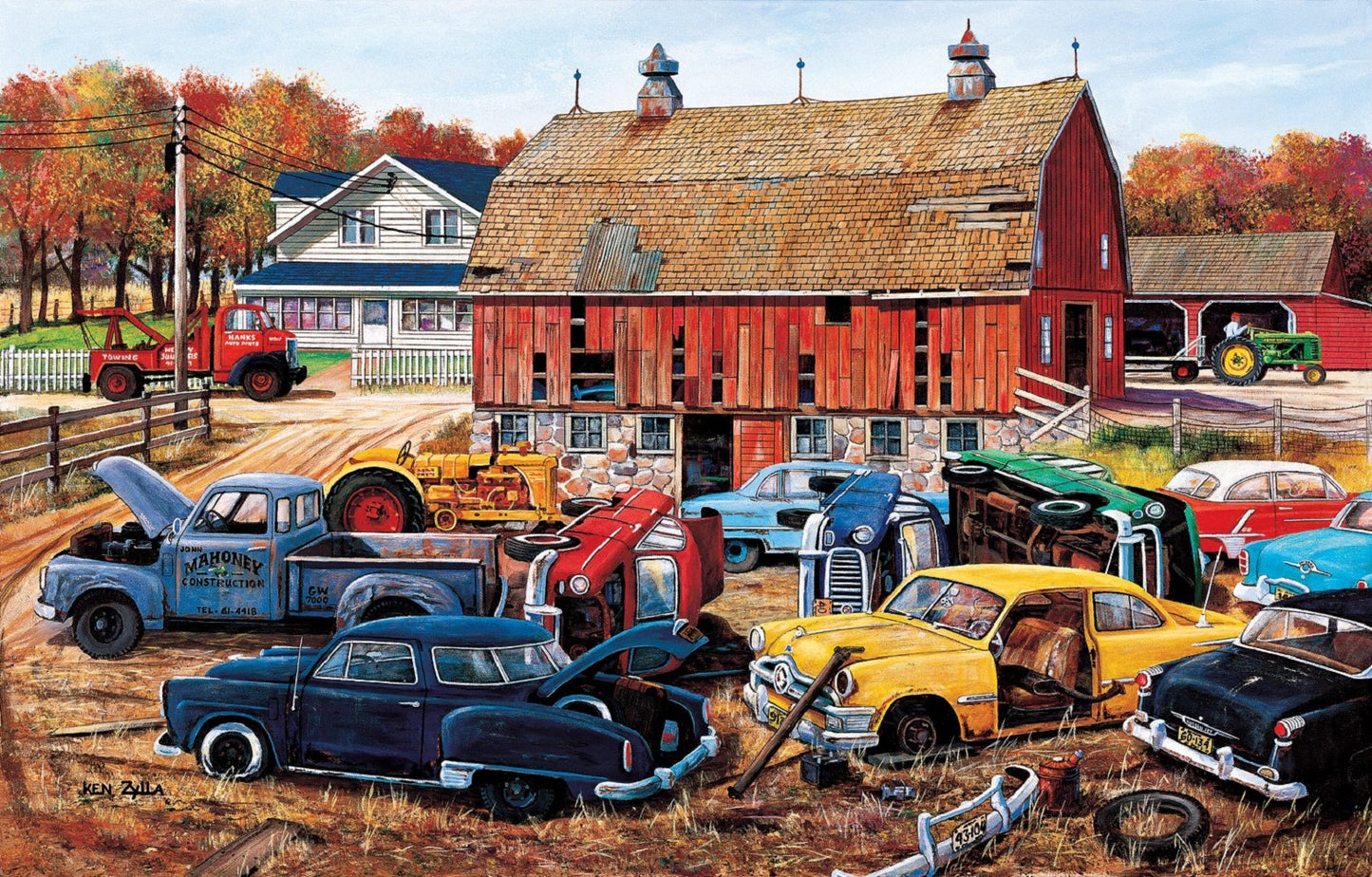 Barnyard Gems 1000 pc  Jigsaw Puzzle 39816