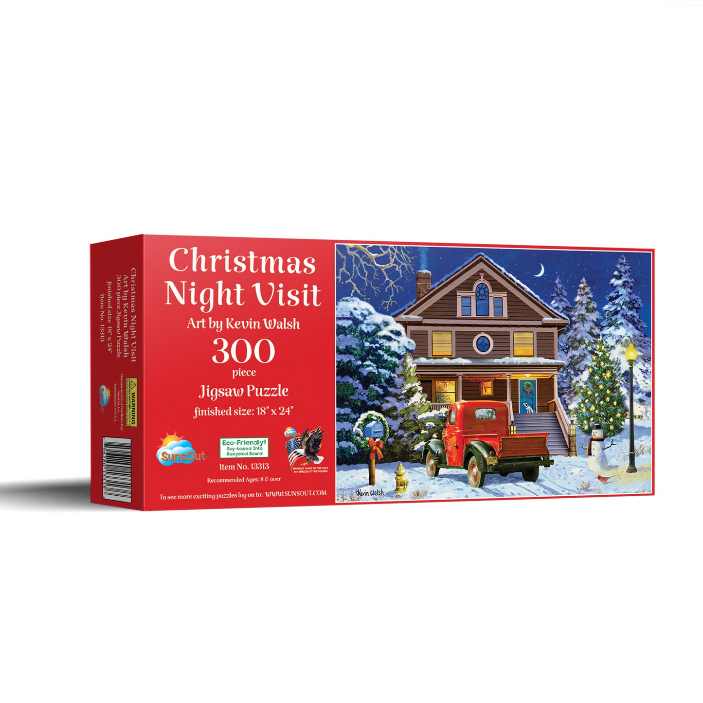Christmas Night Visit 300 pc  Jigsaw Puzzle 13313
