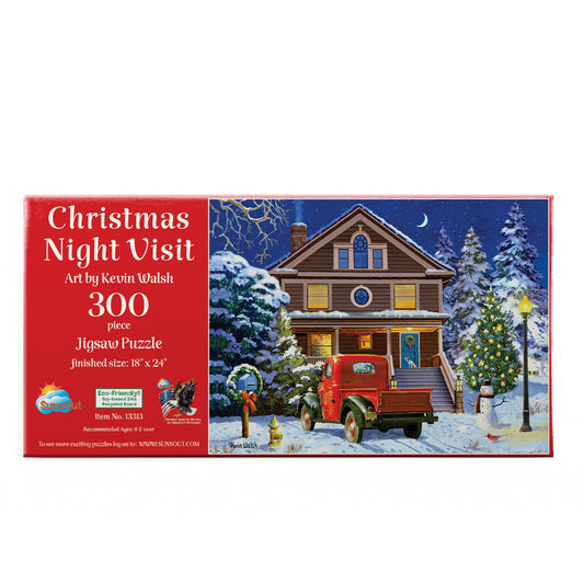 Christmas Night Visit 300 pc  Jigsaw Puzzle 13313