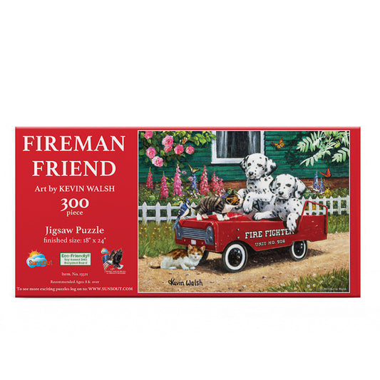 Fireman Friends 300 pc  Jigsaw Puzzle 13321