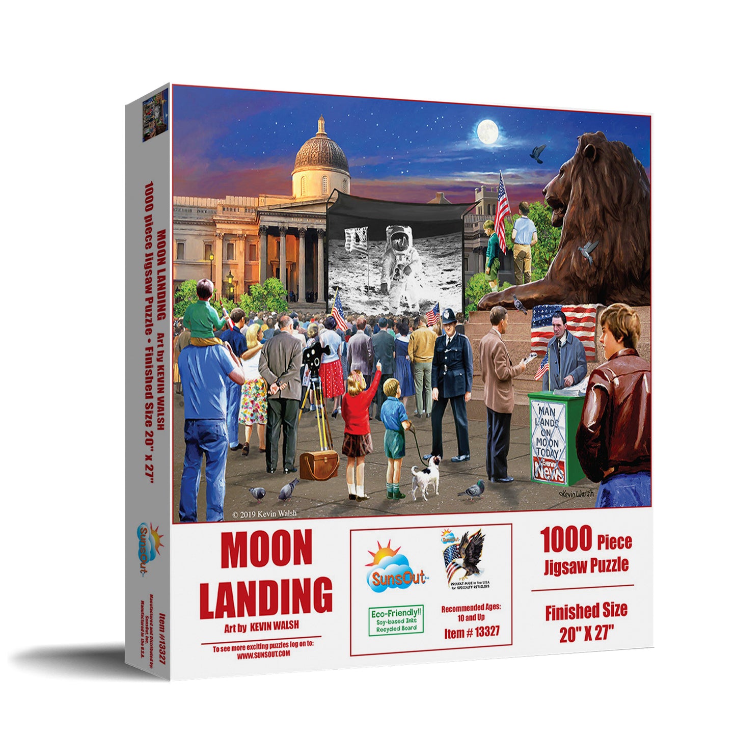 Moon Landing 1969 1000 pc  Jigsaw Puzzle 13327