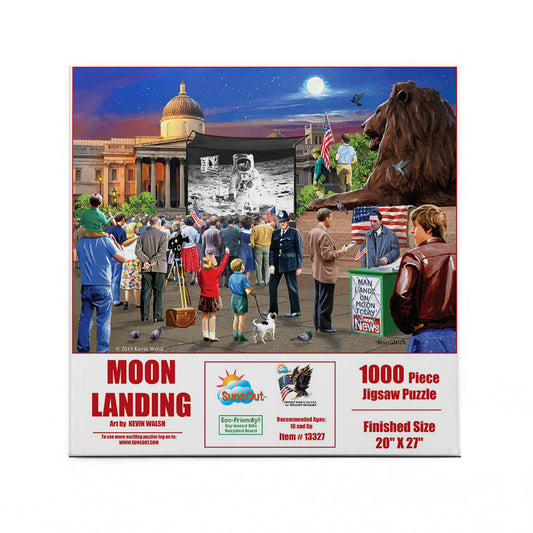 Moon Landing 1969 1000 pc  Jigsaw Puzzle 13327