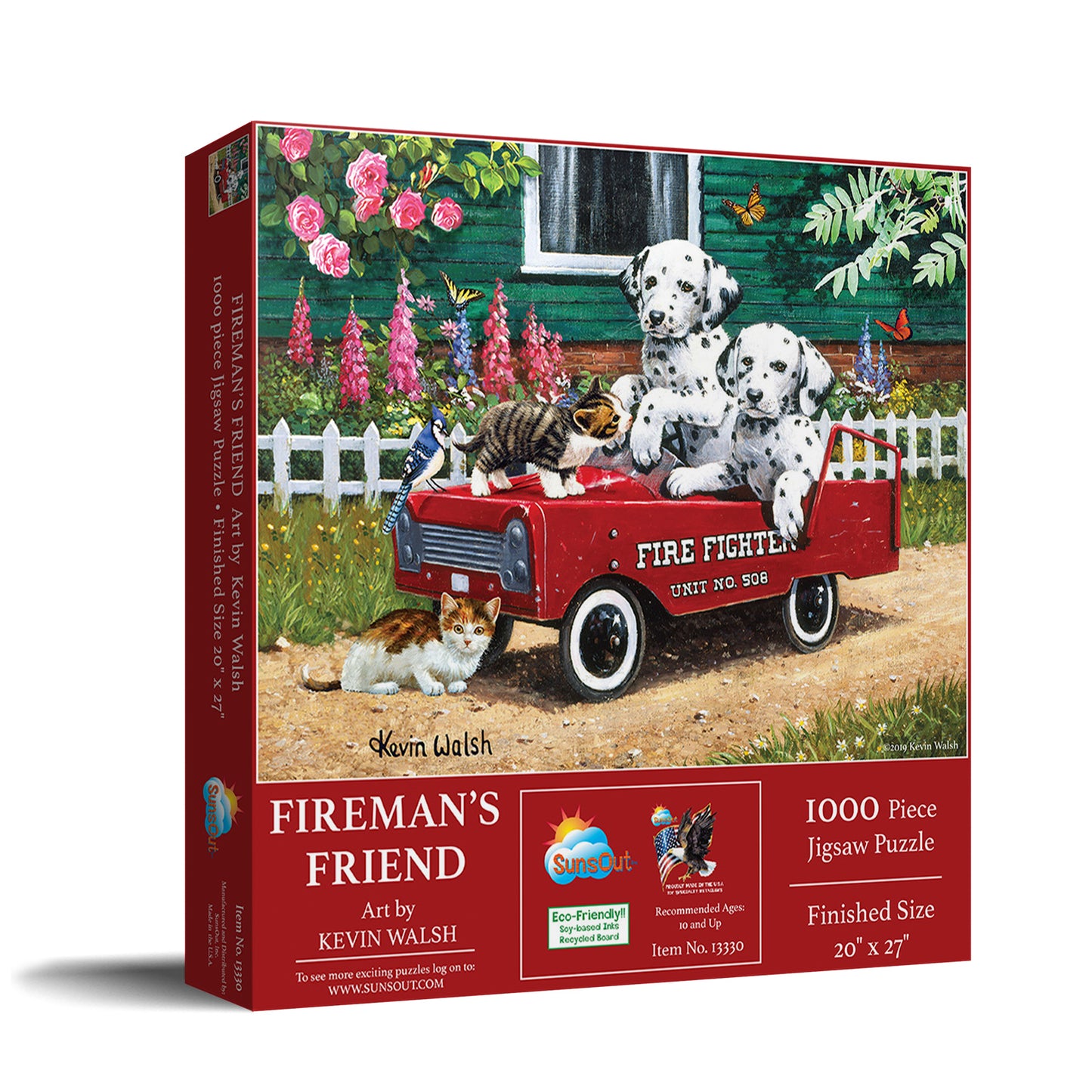 Fireman's Friends 1000 pc  Jigsaw Puzzle 13330