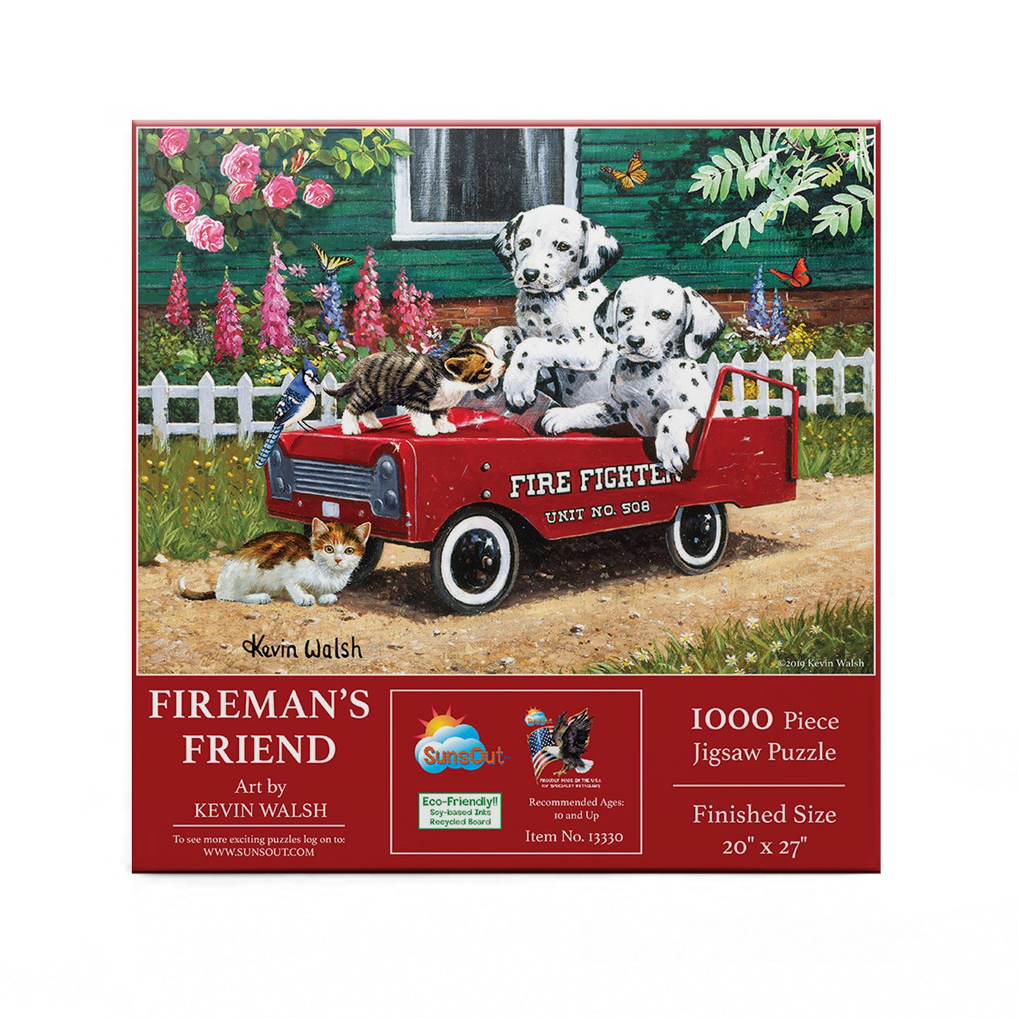 Fireman's Friends 1000 pc  Jigsaw Puzzle 13330