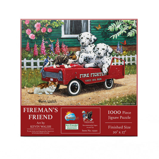 Fireman's Friends 1000 pc  Jigsaw Puzzle 13330