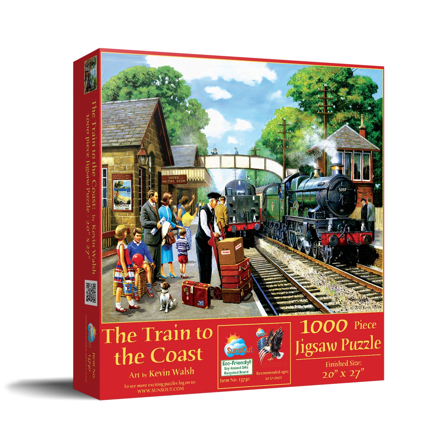 The Train to the Coast 1000 pc  Jigsaw Puzzle 13730