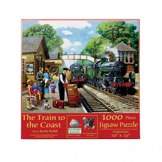 The Train to the Coast 1000 pc  Jigsaw Puzzle 13730