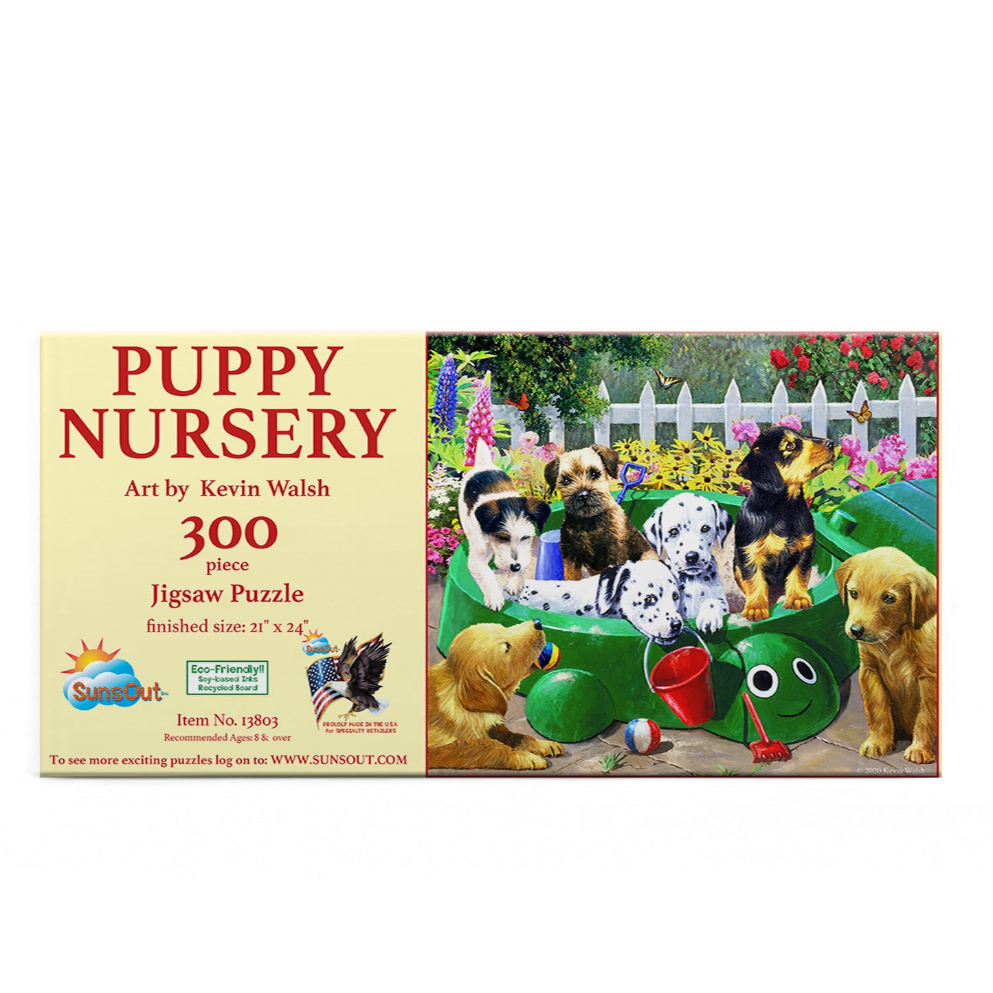 Puppy Nursery 300 pc  Jigsaw Puzzle 13803