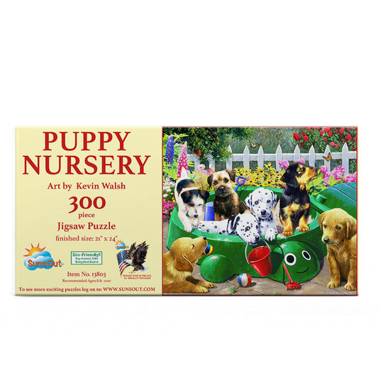 Puppy Nursery 300 pc  Jigsaw Puzzle 13803