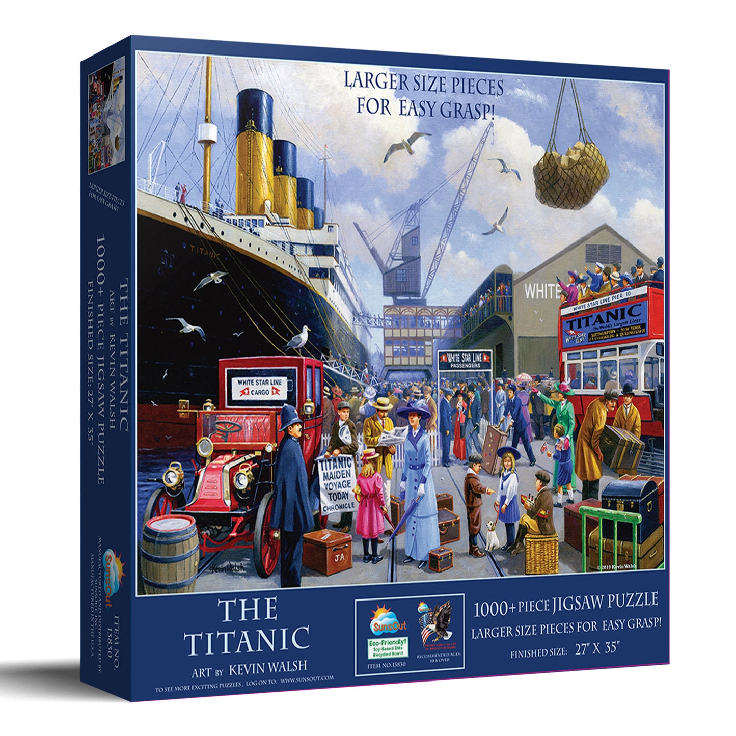 The Titanic 1000 pc Large Pieces Jigsaw Puzzle 13830