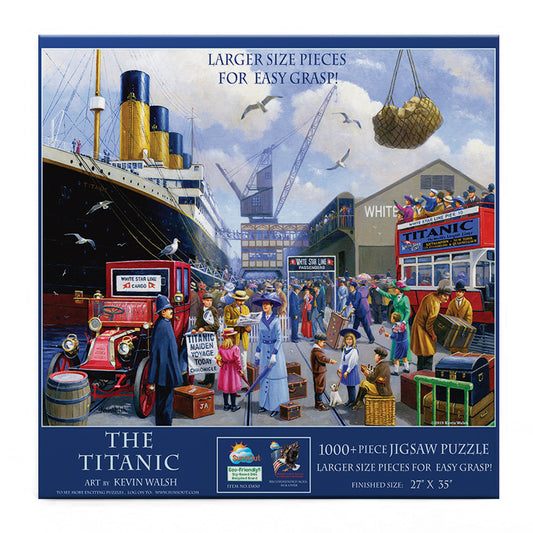 The Titanic 1000 pc Large Pieces Jigsaw Puzzle 13830
