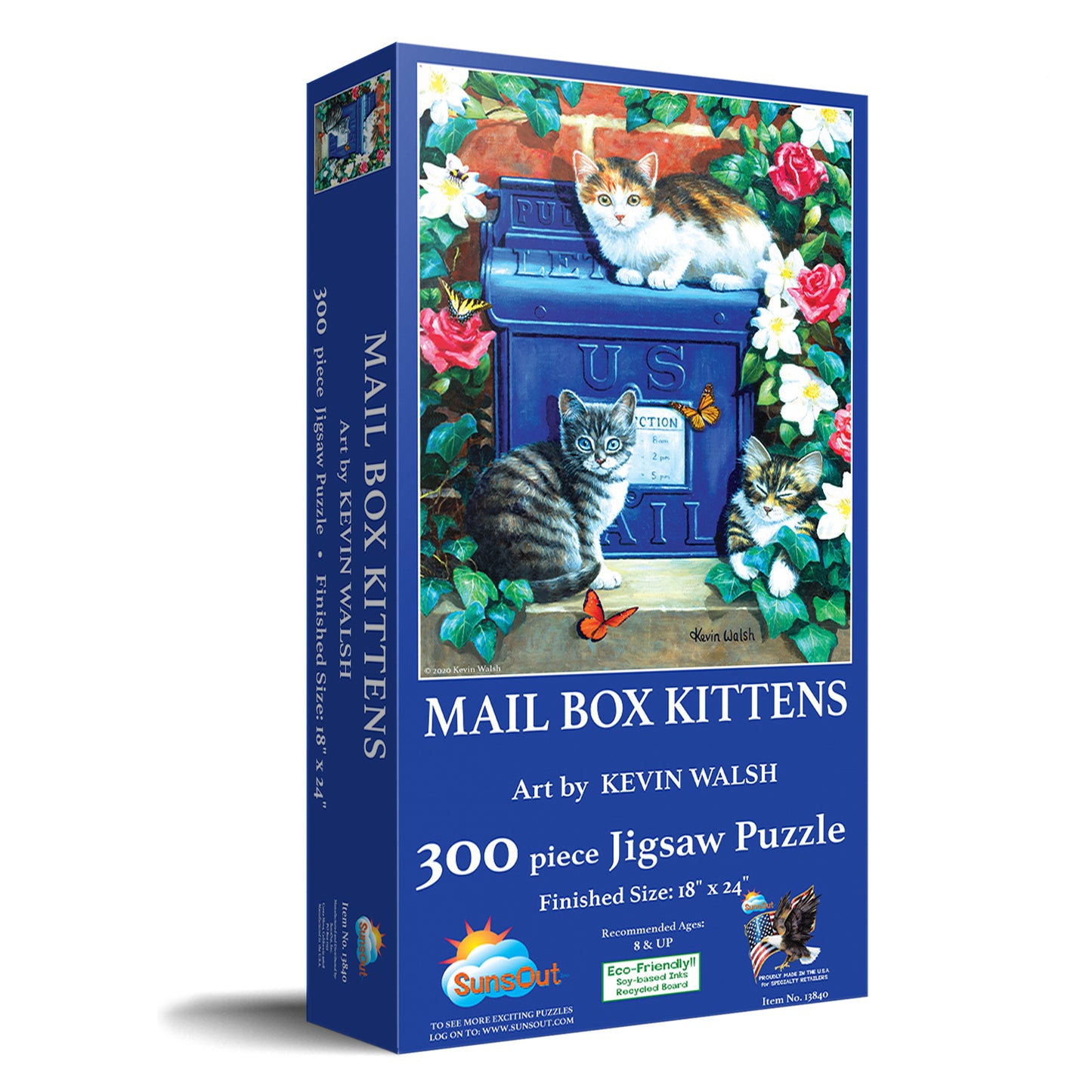 Mail Box Kittens 300 pc  Jigsaw Puzzle 13840