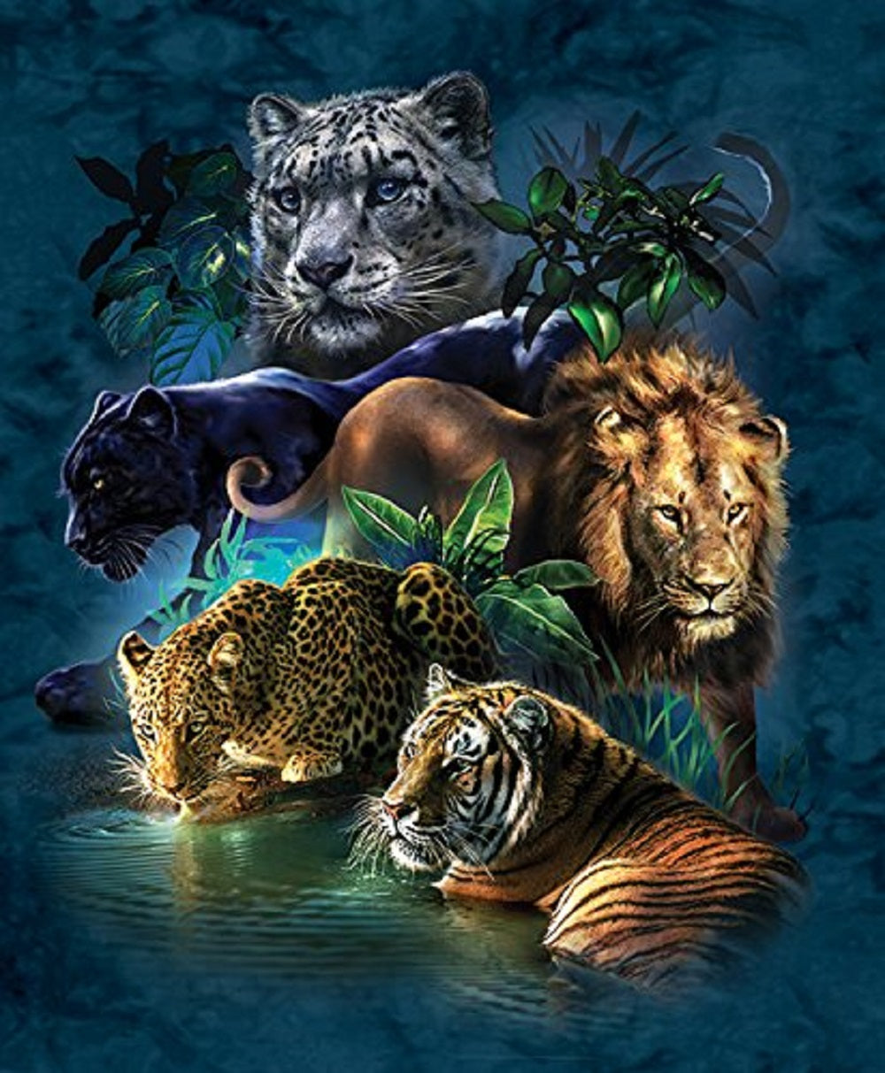Big Cat Prowess 1000 pc  Jigsaw Puzzle 52416