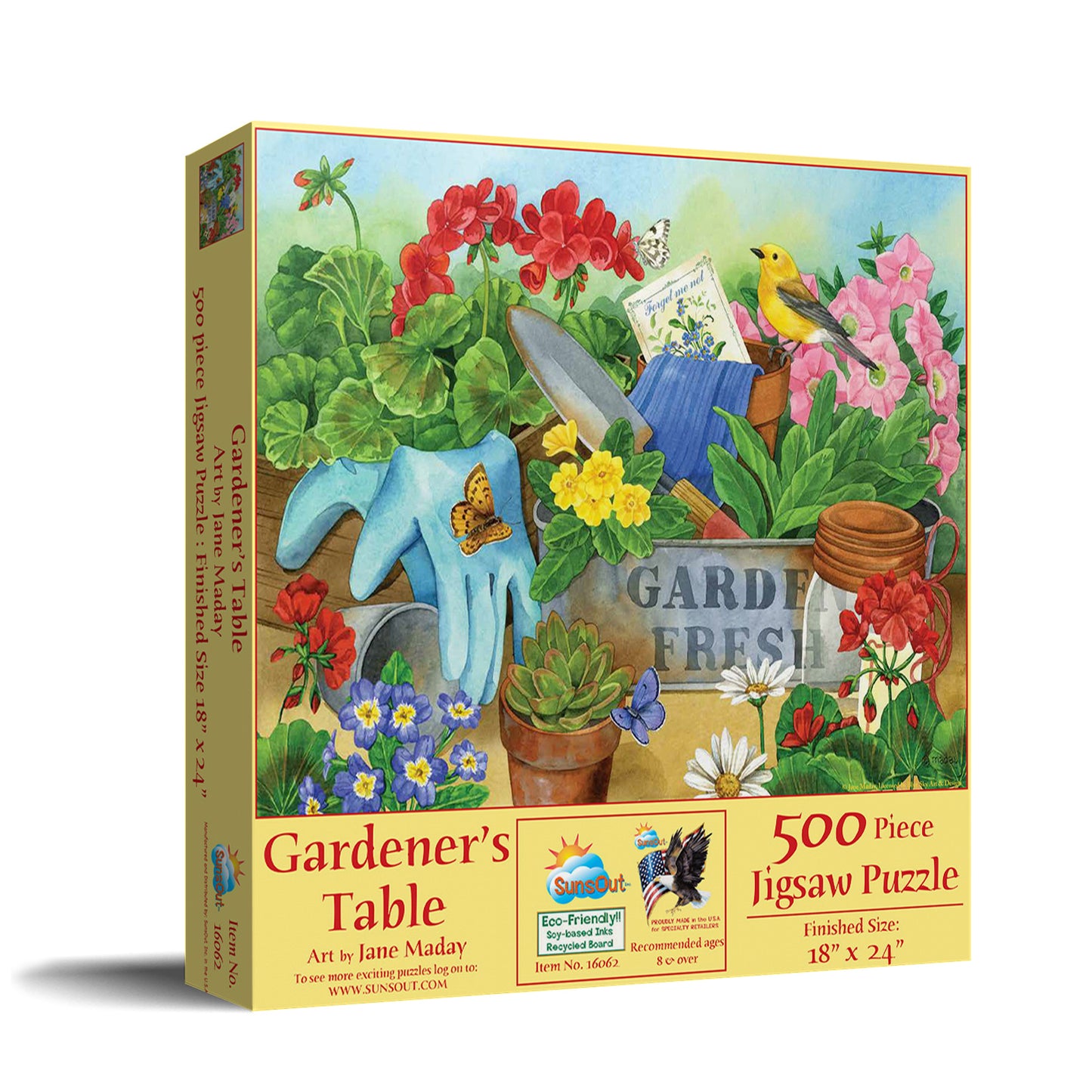 Gardener's Table 500 pc  Jigsaw Puzzle 16062