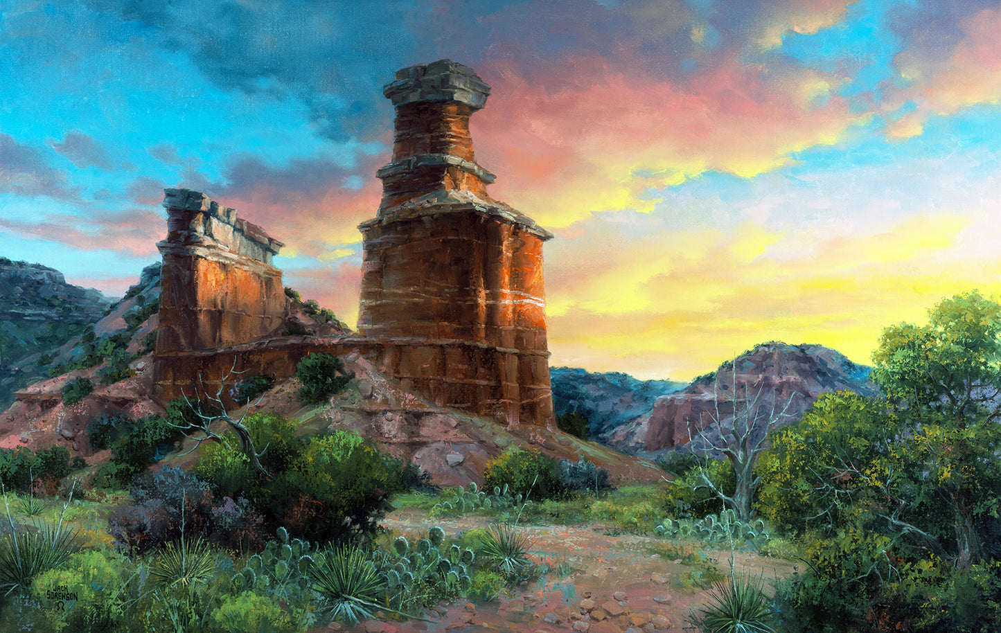 Spell of the Palo Duro 550 pc  Jigsaw Puzzle 16946