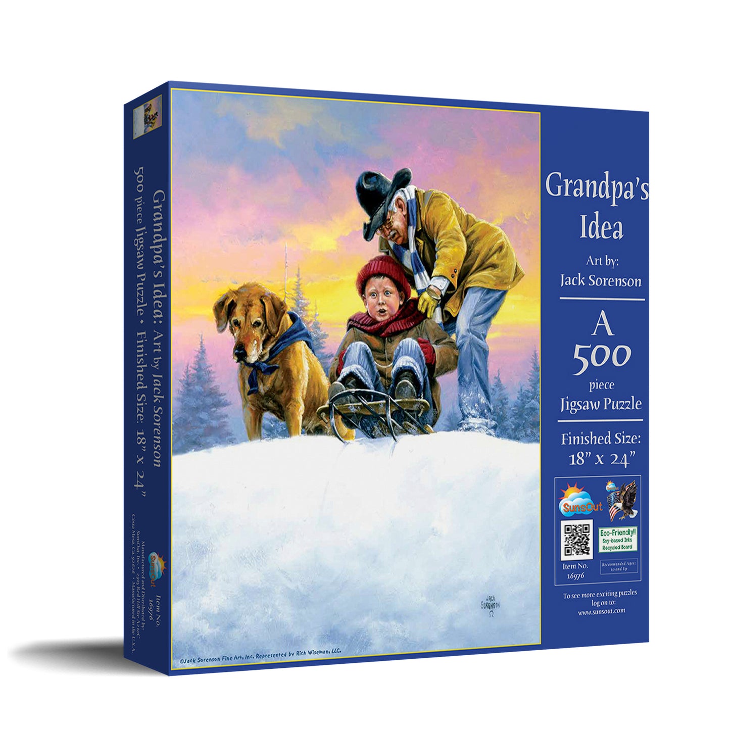 Grandpa's Idea 500 pc  Jigsaw Puzzle 16976