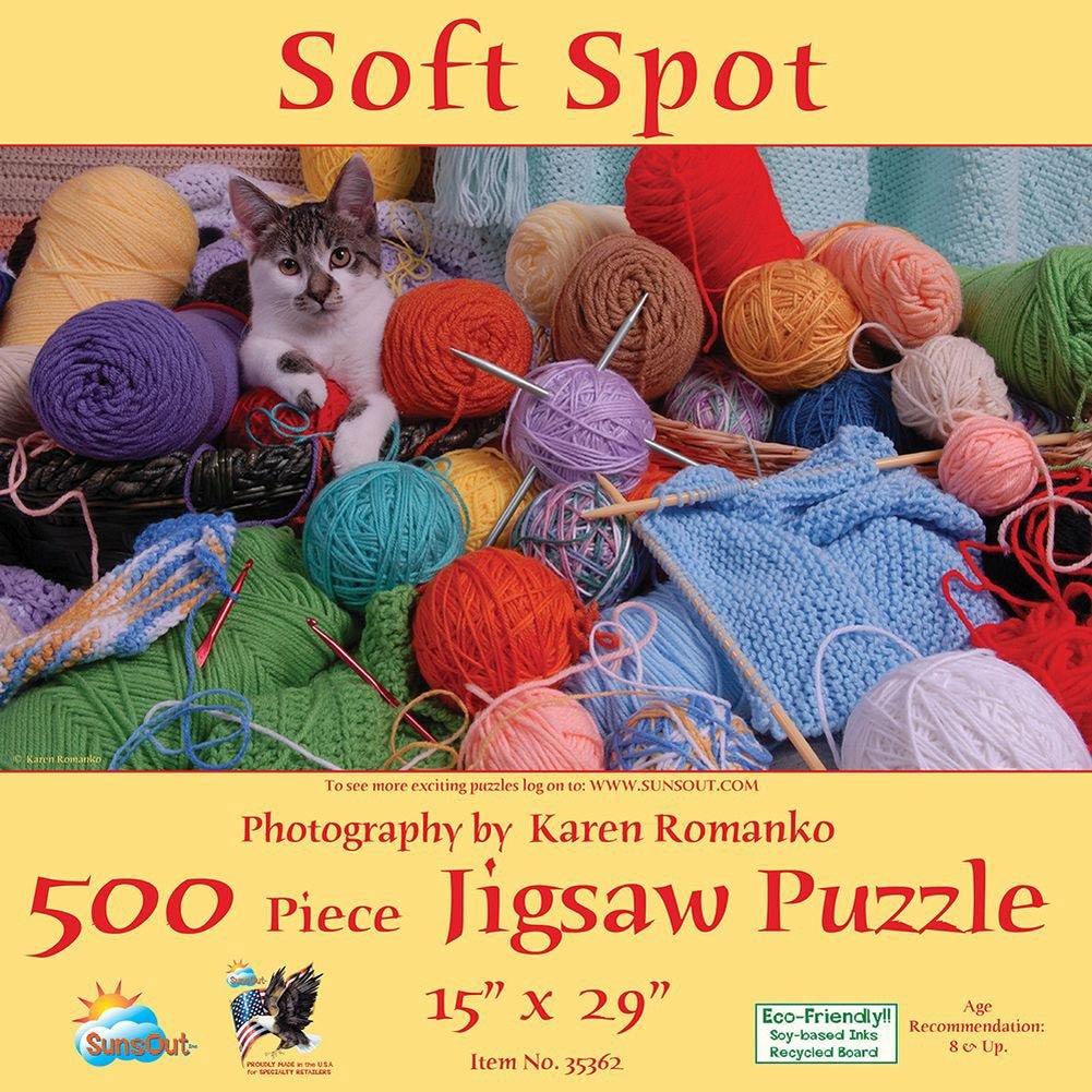 Soft Spot 500 pc  Jigsaw Puzzle 35362