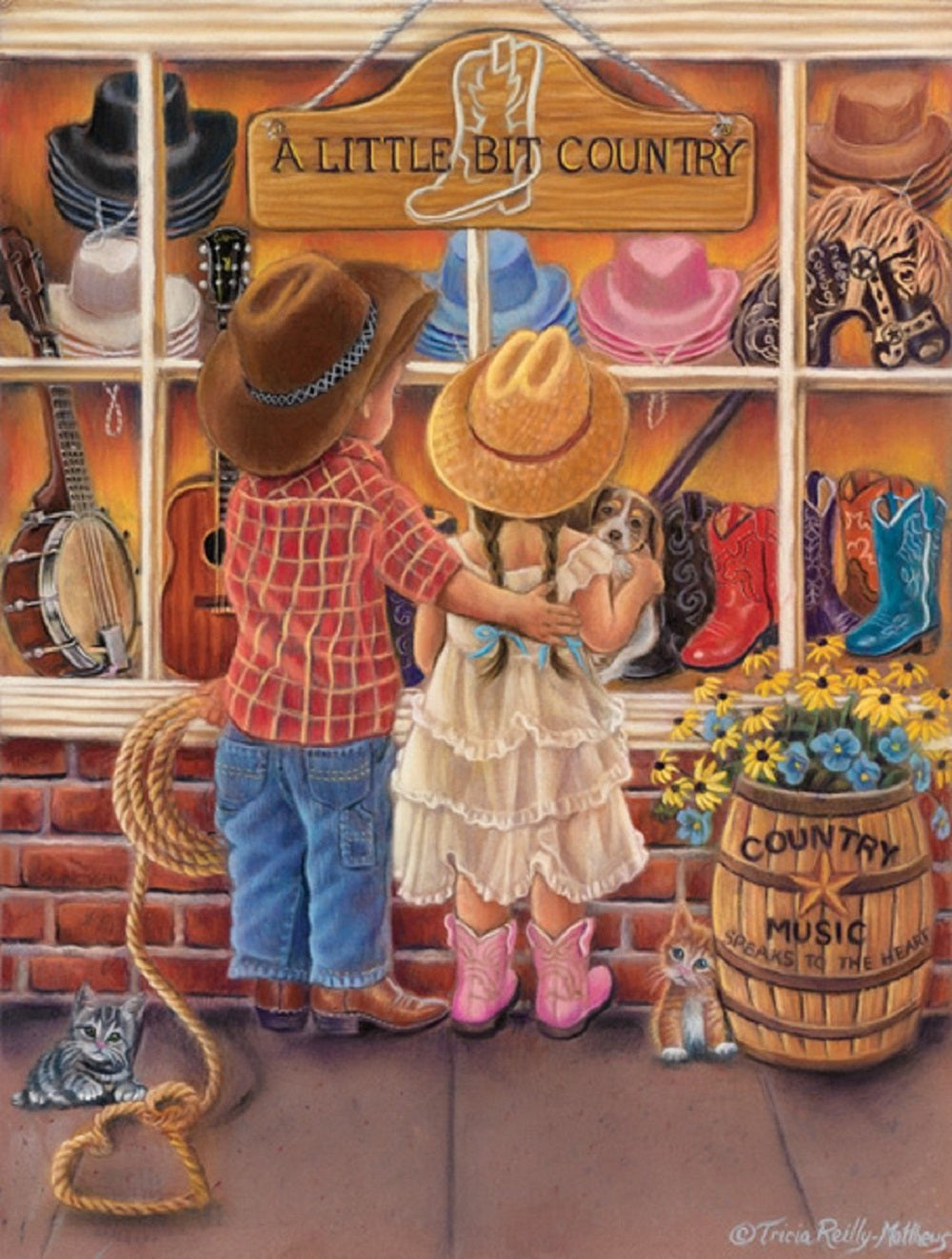 A Bit of Country 500 pc  Jigsaw Puzzle 35865