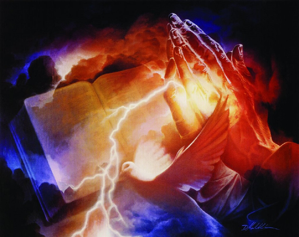The Power of Prayer 1000 pc Large Pieces Jigsaw Puzzle 18687