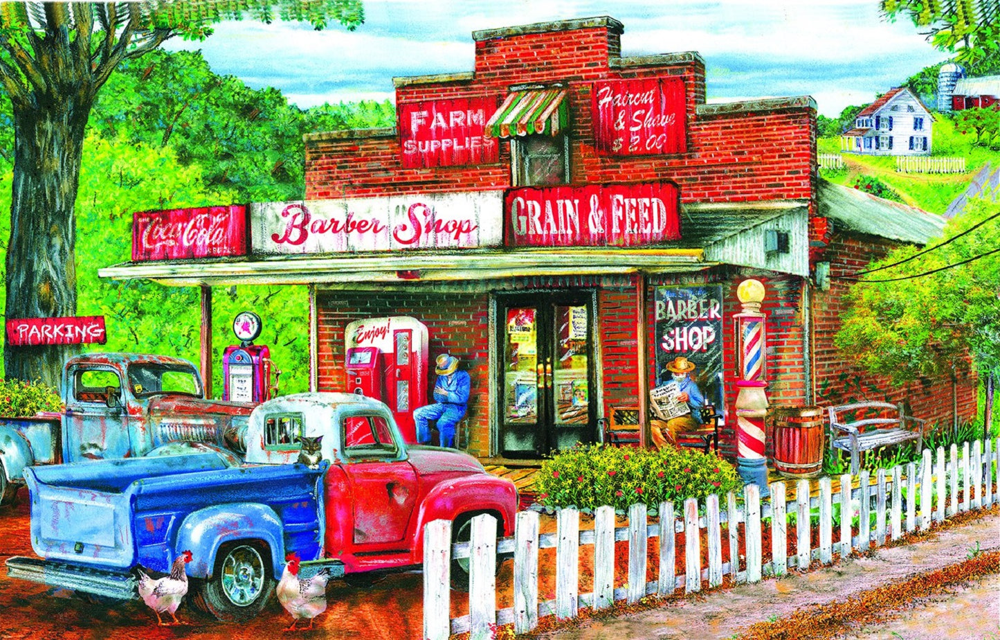 Saturday Morning at the Shop 1000 pc  Jigsaw Puzzle 28630