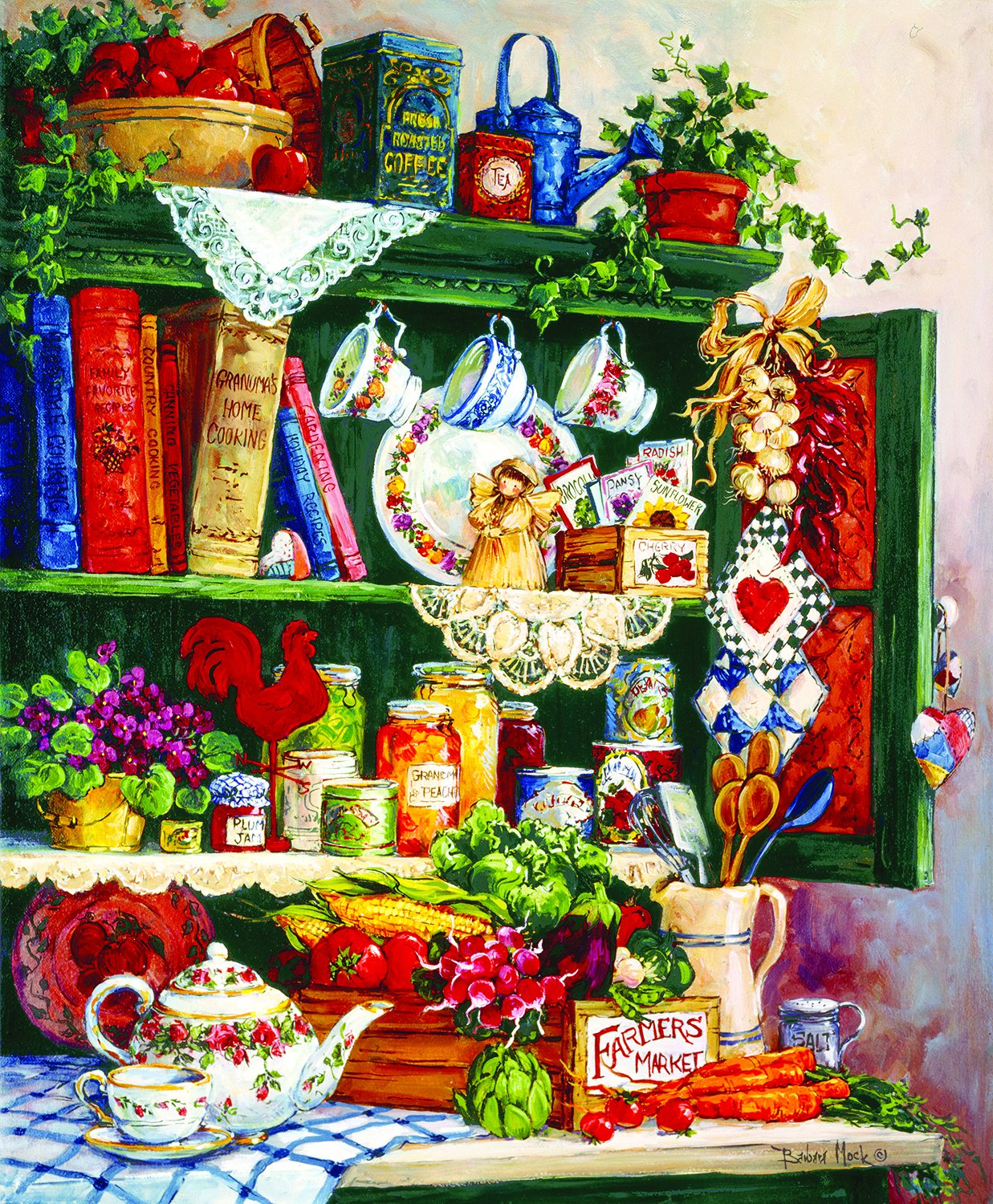 Grandma's Cupboard 1000 pc  Jigsaw Puzzle 31391