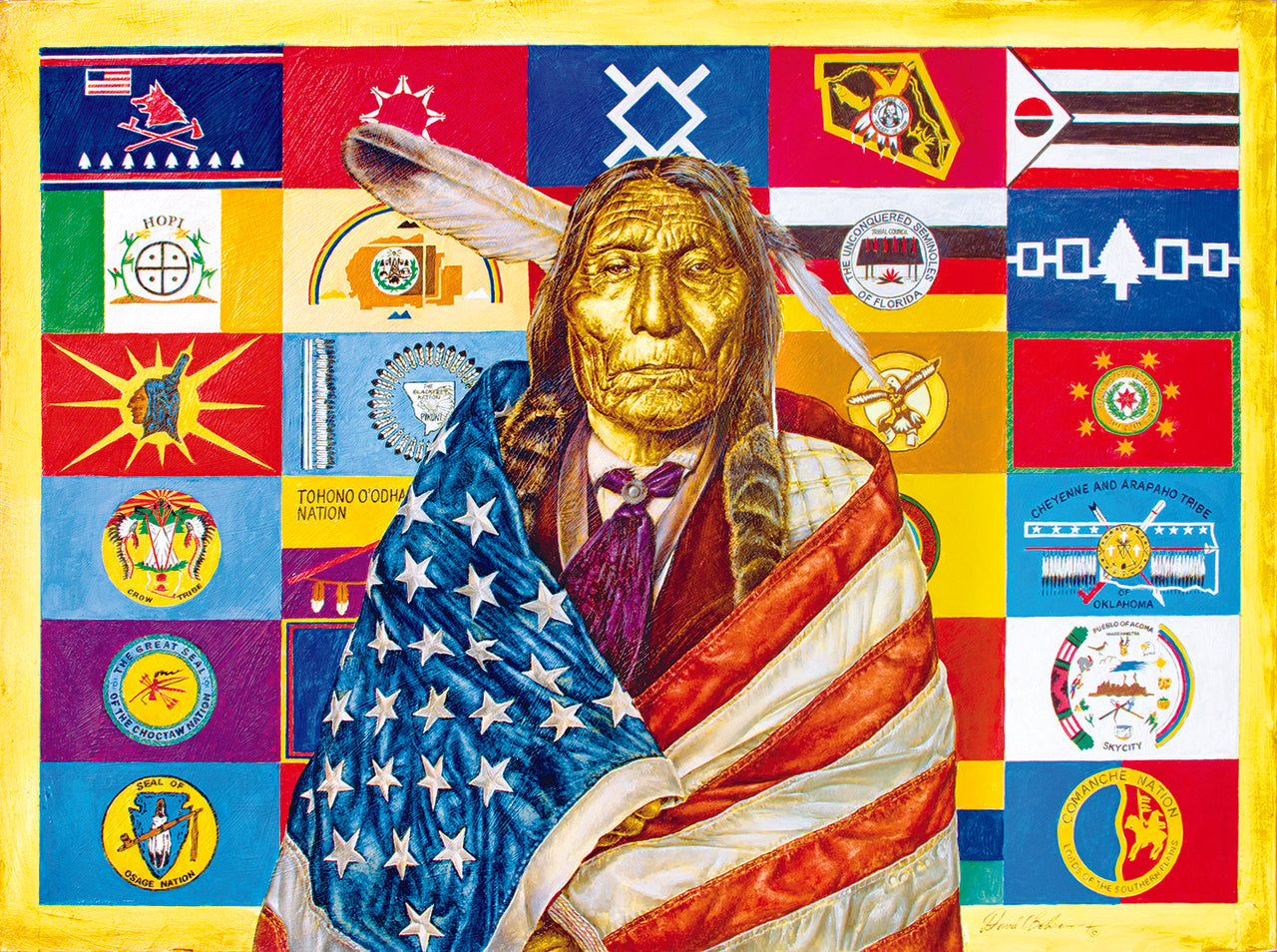 Flags of Our fathers 1000 pc  Jigsaw Puzzle 40085
