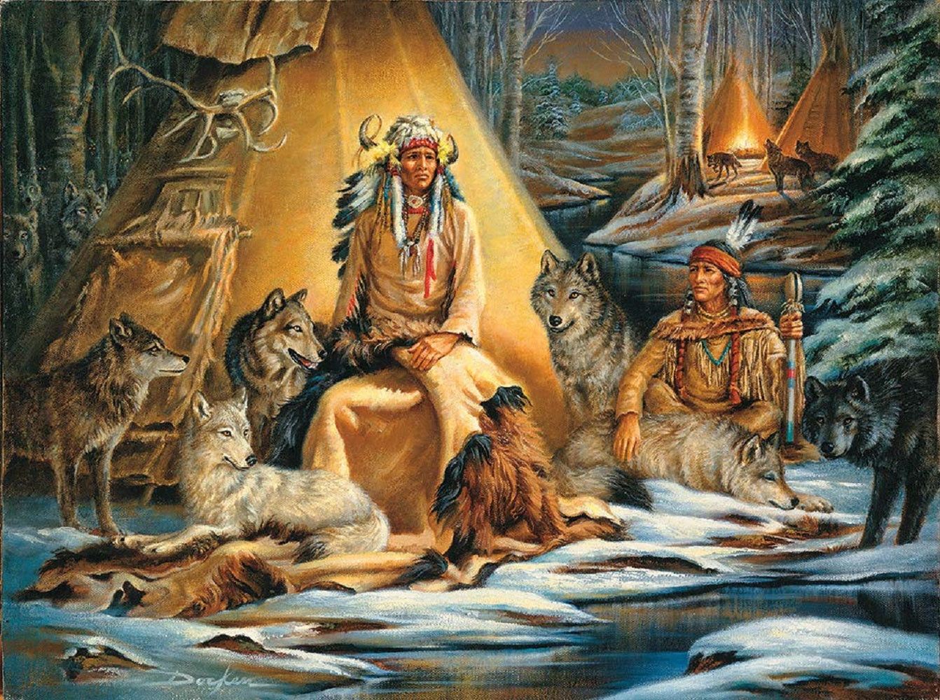 Mystical Meeting 1000 pc  Jigsaw Puzzle 21834