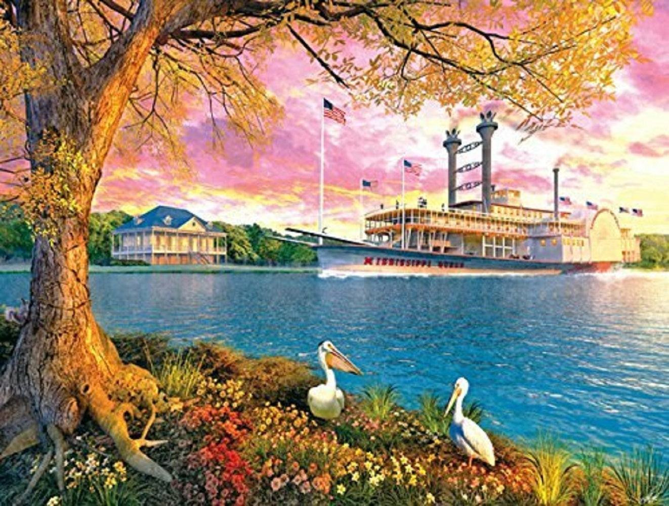 Mississippi Queen 500 pc  Jigsaw Puzzle 50030