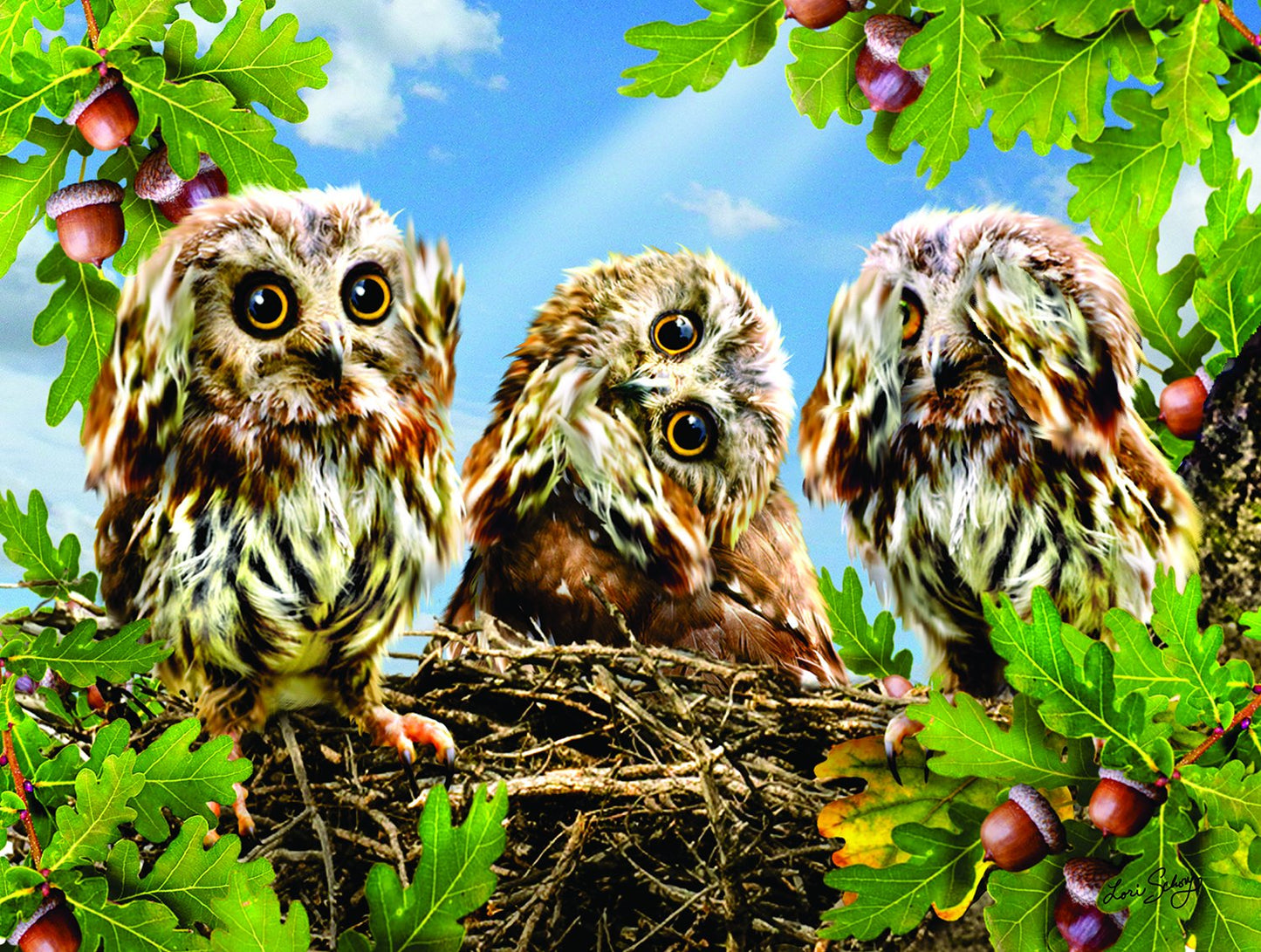 Hear No Speak No See No 300 pc  Jigsaw Puzzle 34992