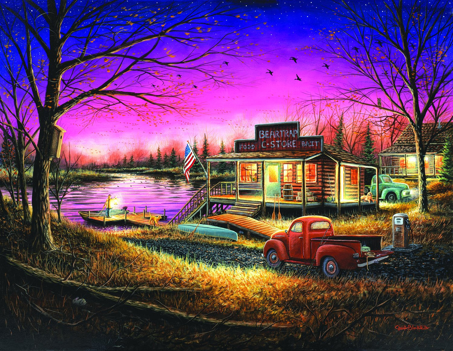 A Perfect Evening 1000 pc Large Pieces Jigsaw Puzzle 55139