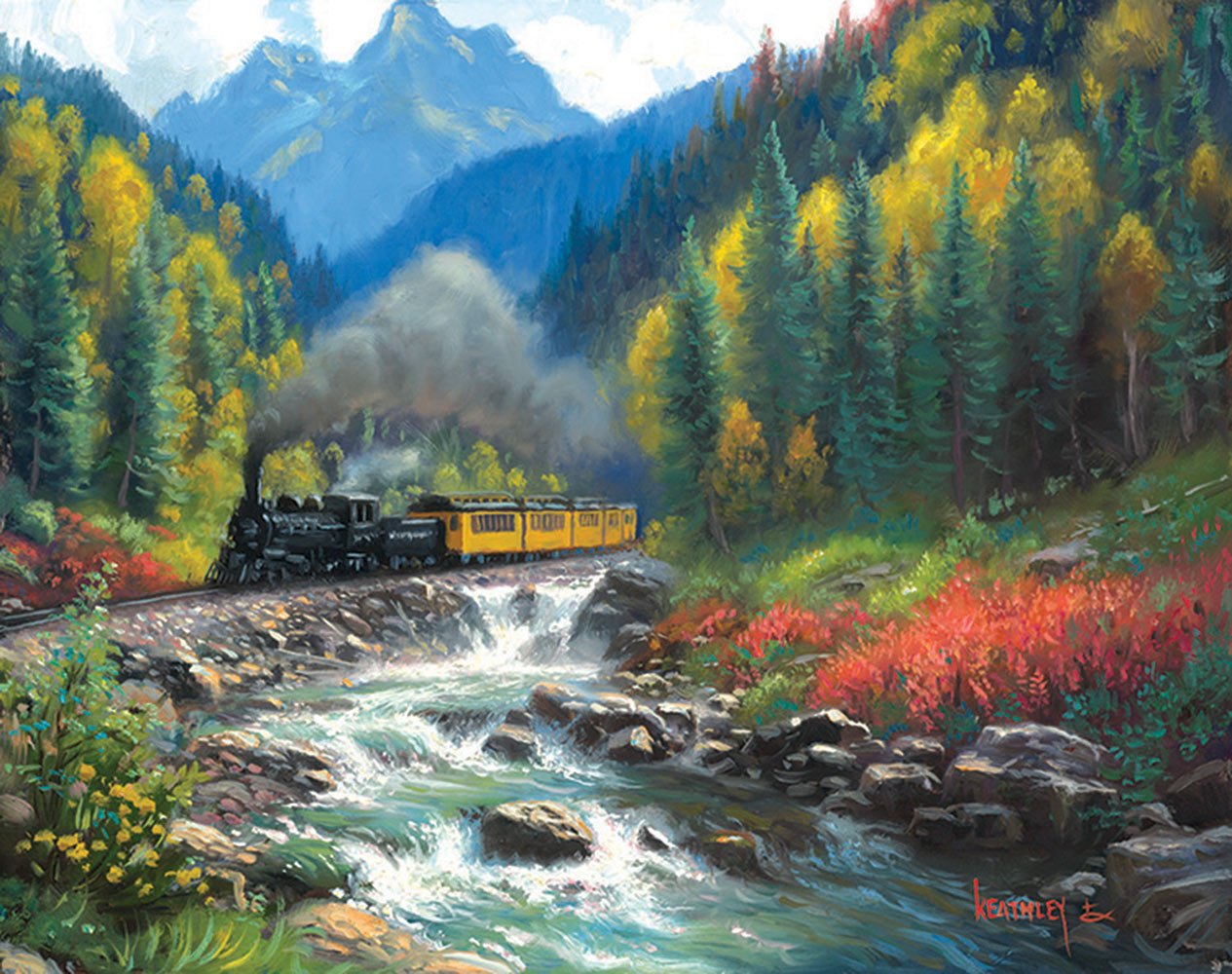 Durango Silverton 1000 pc  Jigsaw Puzzle 53009