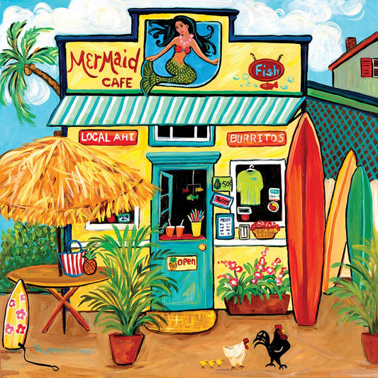 Mermaid Cafe 500 pc  Jigsaw Puzzle 47170
