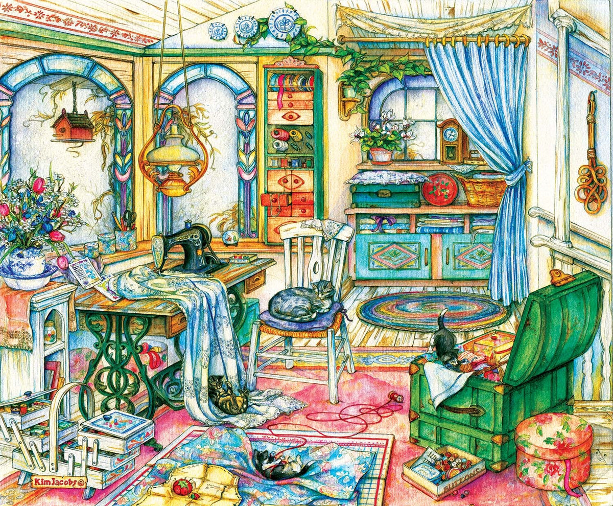 My Sewing Room 1000 pc  Jigsaw Puzzle 23419