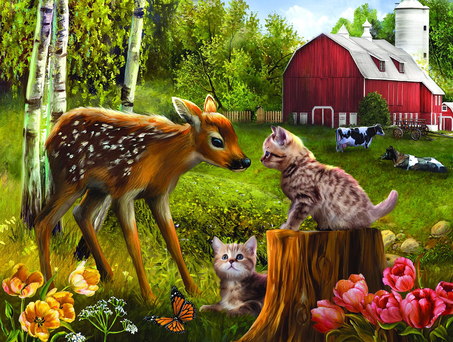 Want to be Friends 500 pc  Jigsaw Puzzle 28618