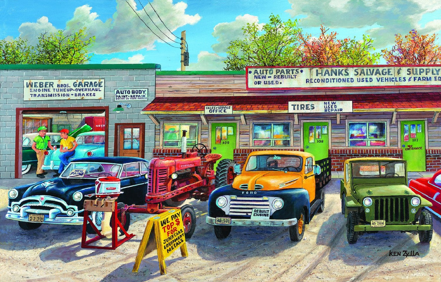 The Old Rustic Inn 1000 pc  Jigsaw Puzzle 39704