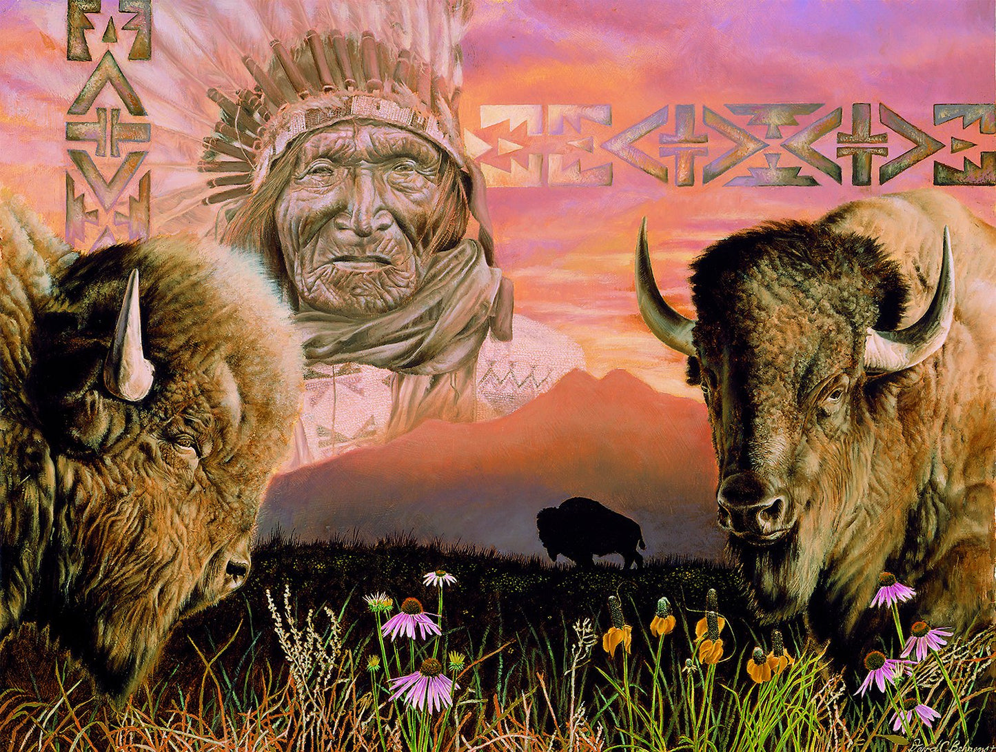 Keeper of the Plains 500 pc  Jigsaw Puzzle 40064