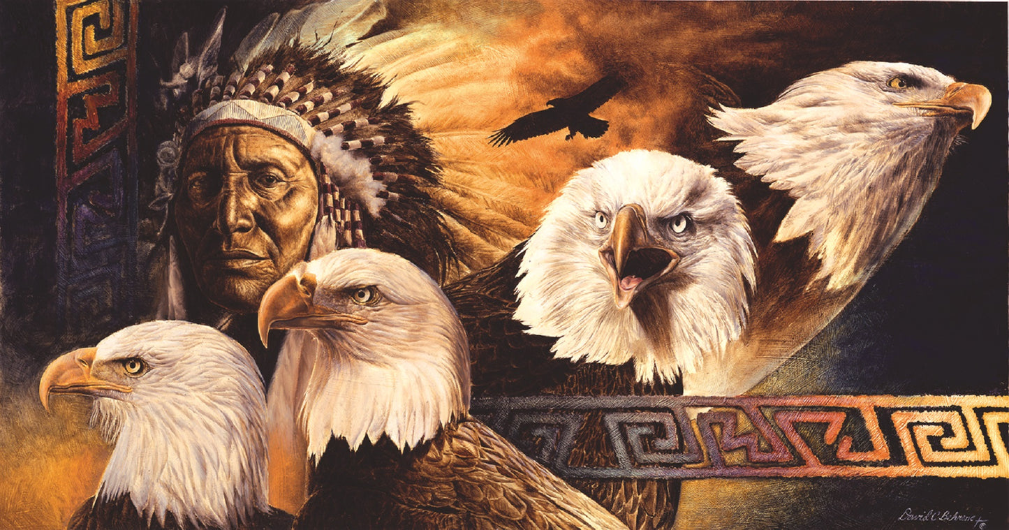 Lakota Twilight 500 pc  Jigsaw Puzzle 40078