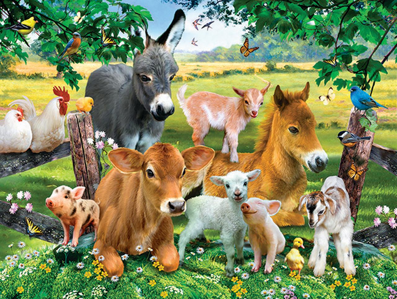 On the Farmland 300 pc  Jigsaw Puzzle 54906