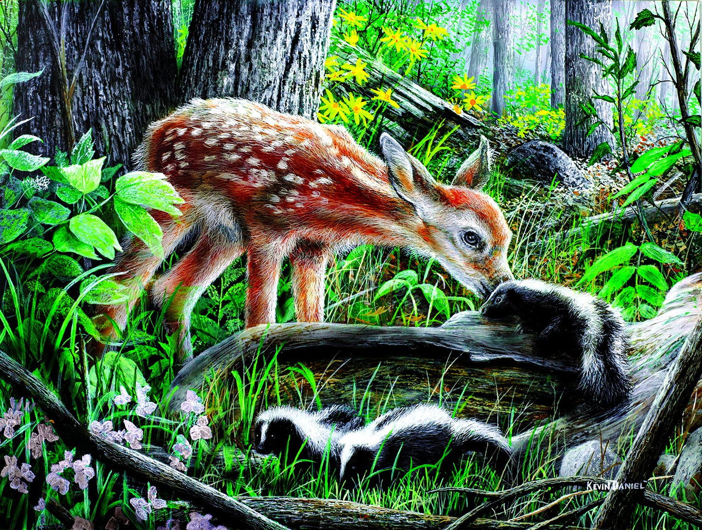Friends of the Forest 500 pc  Jigsaw Puzzle 57776