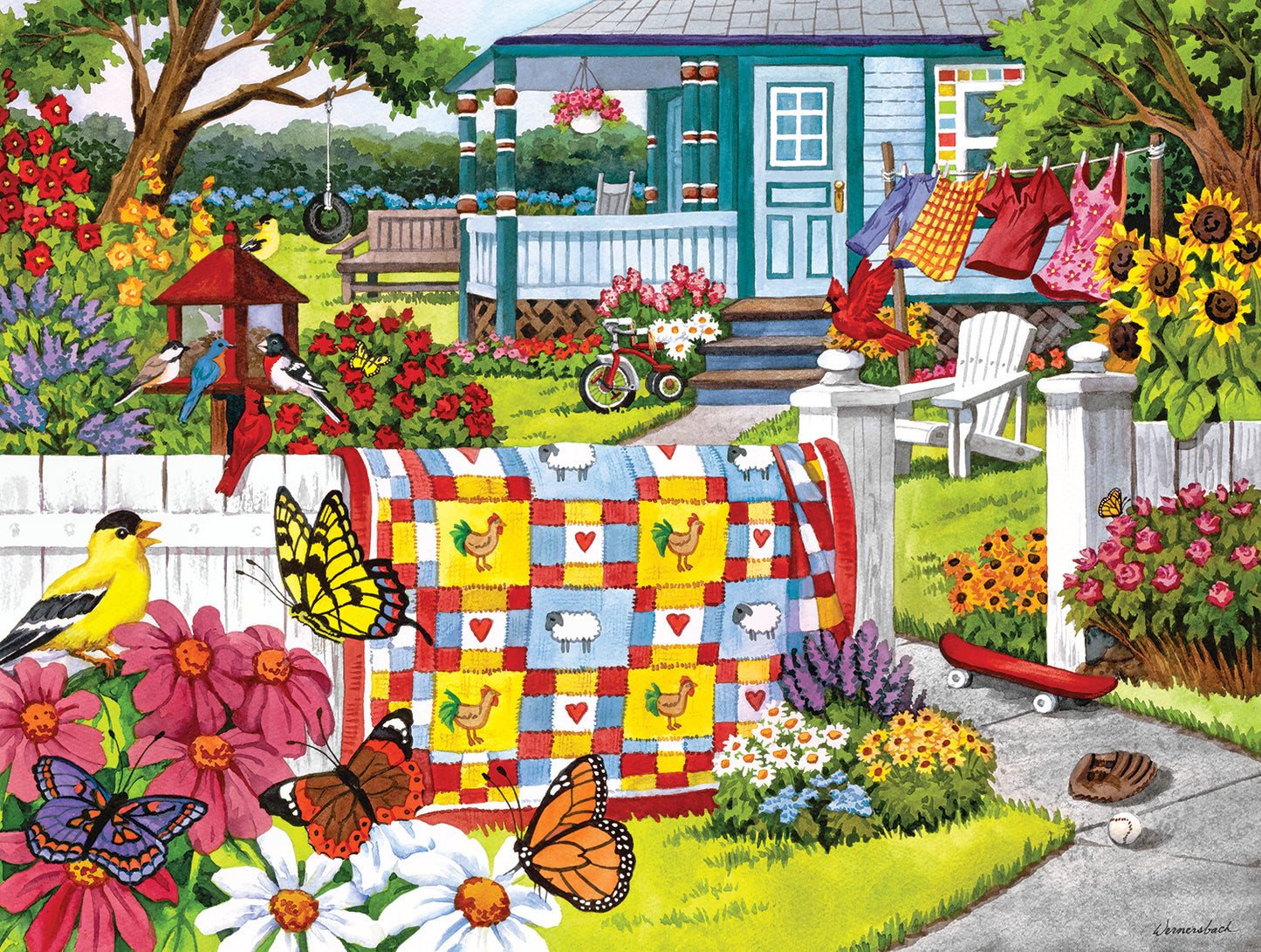 Serene Summer 300 pc  Jigsaw Puzzle 62927