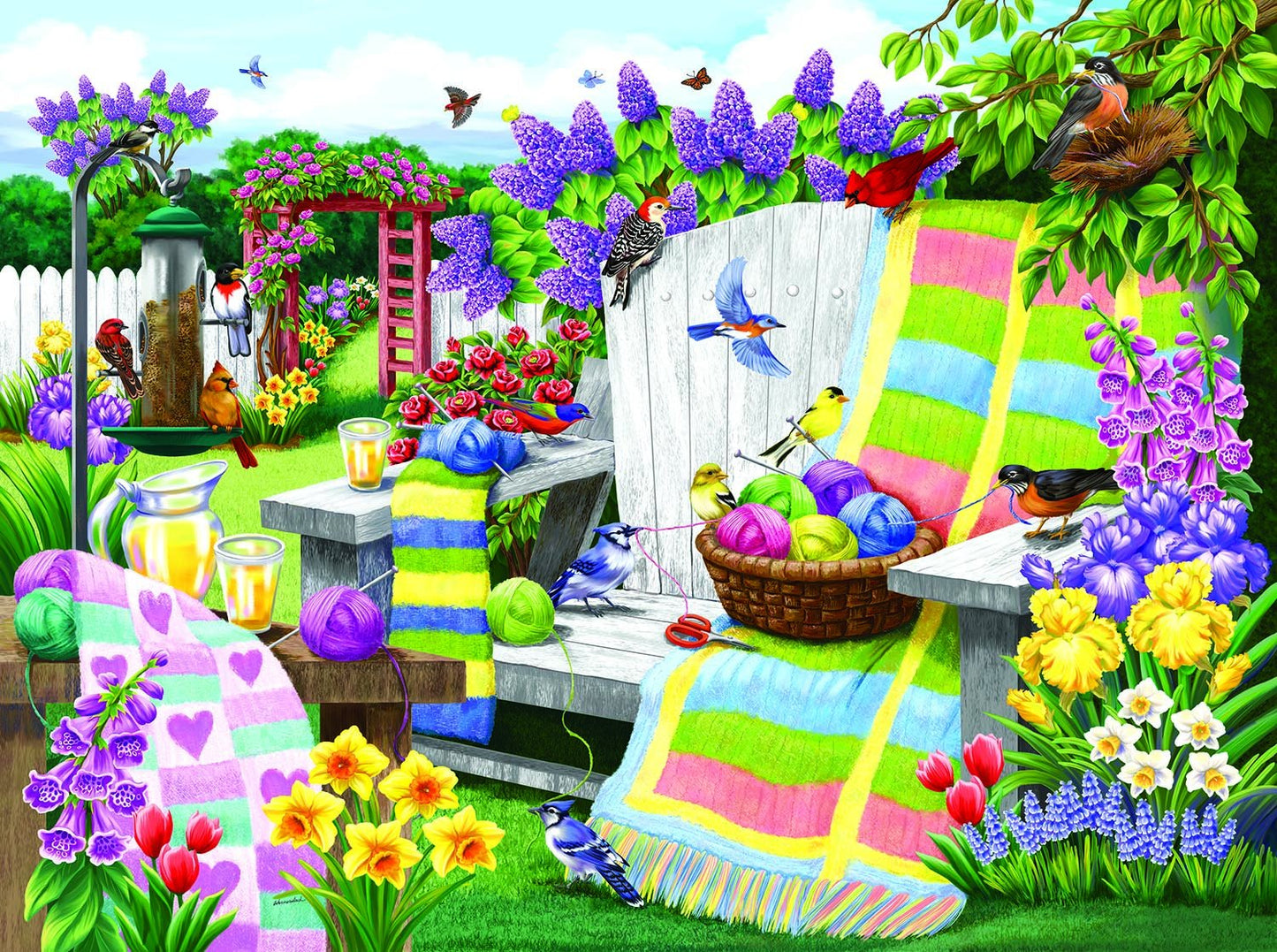 The Many Colors of Spring 1000 pc  Jigsaw Puzzle 62948