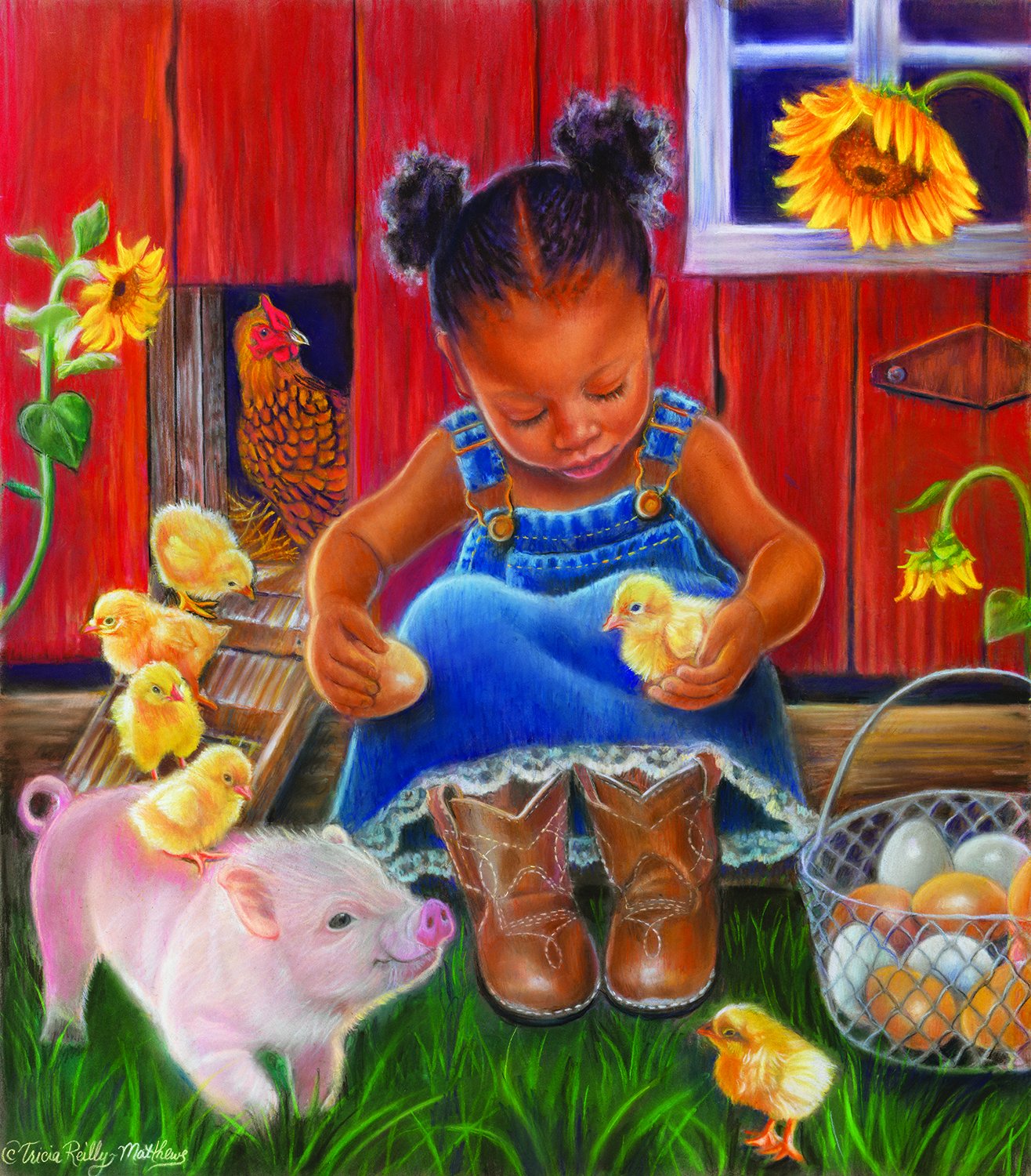 Barn Babies 300 pc  Jigsaw Puzzle 35808