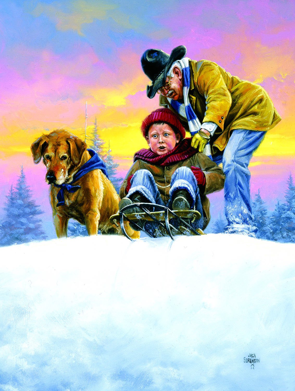 Grandpa's Idea 500 pc  Jigsaw Puzzle 16976